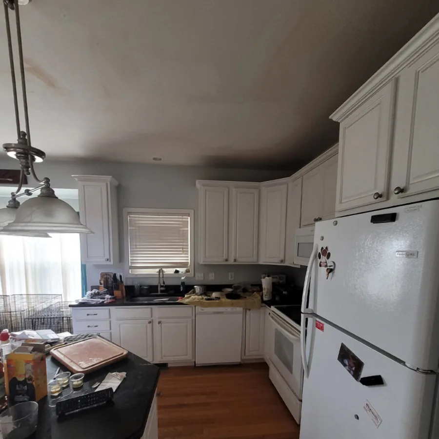 Kitchen, as found